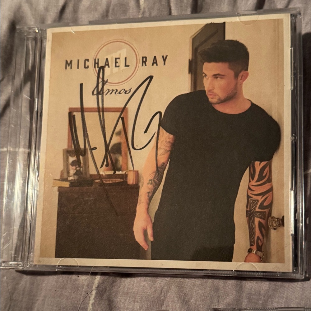 Michael ray signed album